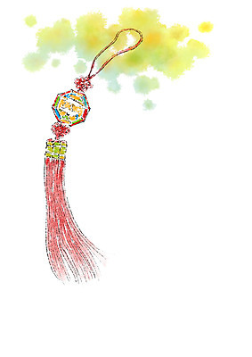 PSD 한국문화 한국전통 일러스트 캘리그라피 전통소품 사람없음 노리개 국내일러스트 동양문화 전통 한국 오브젝트 파일형식