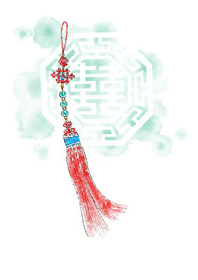 PSD 한국문화 한국전통 일러스트 캘리그라피 전통소품 사람없음 전통문양 노리개 국내일러스트 동양문화 전통 문양 한국 오브젝트 파일형식