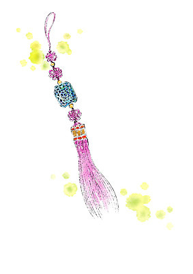 PSD 한국문화 한국전통 일러스트 캘리그라피 전통소품 사람없음 노리개 국내일러스트 동양문화 전통 한국 오브젝트 파일형식