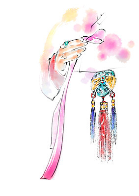 PSD 한국문화 한국전통 손 여자 일러스트 캘리그라피 전통소품 한명 한복 노리개 저고리 옥반지 옷고름 국내일러스트 1 동양문화 전통 한국 사람 신체부위 반지 전통의상 오브젝트 옥 파일형식