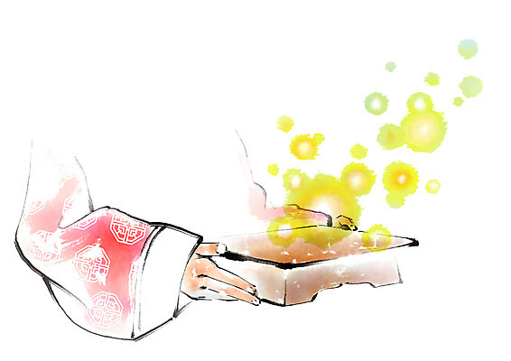 PSD 한국문화 한국전통 손 여자 명절 일러스트 캘리그라피 쟁반 한명 들기 한복 국내일러스트 1 동양문화 전통 기념일 모션 한국 사람 신체부위 전통의상 파일형식