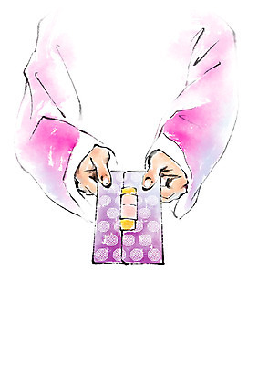 PSD 한국문화 한국전통 손 여자 명절 일러스트 캘리그라피 봉투 선물 한명 들기 한복 주기 국내일러스트 1 동양문화 전통 기념일 모션 한국 사람 신체부위 전통의상 파일형식