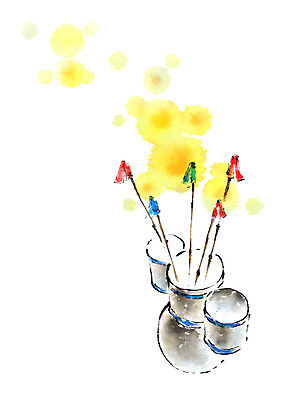 PSD 한국문화 한국전통 일러스트 캘리그라피 화살 전통소품 사람없음 항아리 투호 투호놀이 투호놀이기구 국내일러스트 동양문화 전통 한국 전통놀이 도자기 오브젝트 파일형식