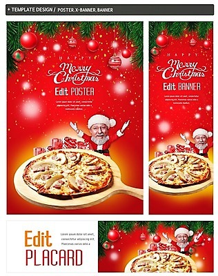 PSD 서양인 배너 배너템플릿 남자 가로배너 ZIP 포스터 세로배너 음식 크리스마스 피자 한명 성인 선물상자 세트 크리스마스트리 산타클로스 장식볼 현수막 외국인 템플릿 1 기념일 패스트푸드 서양음식 선물 사람 장식 가로 세로 상자 파일형식