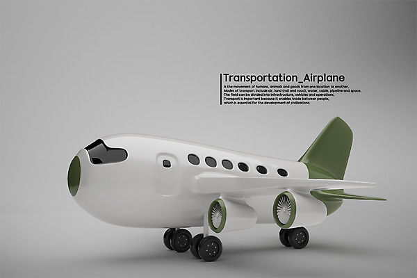 PSD 편집이미지 교통수단 한대 항공교통 비행기 사람없음 그래픽 3D소스 3D 디지털합성 편집3D 1 교통 대중교통 파일형식