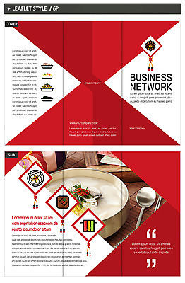 템플릿 접시 표지디자인 명절 표지 ZIP 내지 음식 리플렛 3단접지 수저 팜플렛 사람없음 전 떡국 약과 산적 잡채 인디자인 INDD 이미지템플릿 전통 식기 기념일 한식 전통음식 파일형식