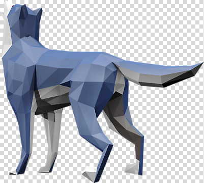 동물 편집이미지 한마리 사람없음 3D소스 3D 입체 디지털합성 늑대 PNG 폴리곤 로우폴리 편집소스 1 포유류 파일형식