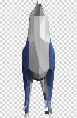 동물 편집이미지 한마리 사람없음 3D소스 3D 입체 디지털합성 늑대 PNG 폴리곤 로우폴리 편집소스 1 포유류 파일형식