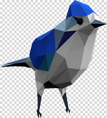 동물 편집이미지 한마리 조류 사람없음 3D소스 3D 입체 디지털합성 PNG 폴리곤 로우폴리 편집소스 1 파일형식