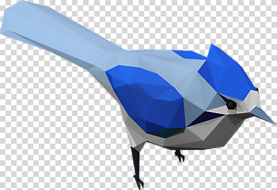 동물 편집이미지 한마리 조류 사람없음 3D소스 3D 입체 디지털합성 PNG 폴리곤 로우폴리 편집소스 1 파일형식