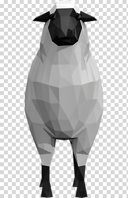 동물 편집이미지 한마리 사람없음 3D소스 3D 양 입체 디지털합성 PNG 폴리곤 로우폴리 편집소스 1 포유류 파일형식