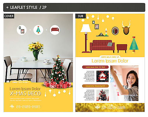 템플릿 여자 ZIP 포스터 리플렛 크리스마스 의자 탁자 조명 한명 서기 웃음 상반신 20대 성인 옆모습 인테리어 소파 크리스마스트리 꽃병 한국인 전단템플릿 전단 성인여자한명만 인디자인 INDD 이미지템플릿 1 디자인 기념일 꽃 뷰포인트 가구 모션 표정 사람 동양인 청년 홍보물 여자한명만 성인여자만 파일형식
