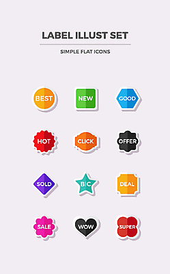 도형 아이콘 꽃 별 사람없음 세트 라벨 세일 사각형 하트 최고 플랫 플랫아이콘 클릭 굿 HOT 2D아이콘 AI파일 자연요소 모양 식물 프레임 파일형식 벡터