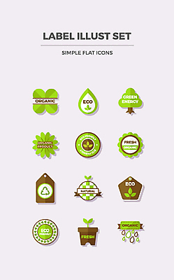 나무 아이콘 화분 나뭇잎 사람없음 세트 라벨 새싹 플랫 네잎클로버 플랫아이콘 에코 2D아이콘 AI파일 식물 잎 프레임 환경 클로버 파일형식 벡터