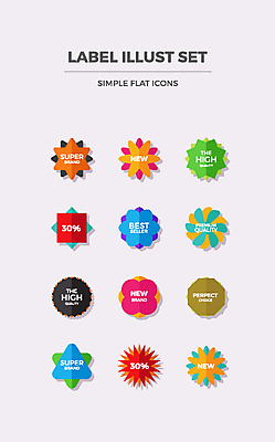 아이콘 이벤트 사람없음 쇼핑 세트 라벨 세일 최고 플랫 플랫아이콘 new 2D아이콘 AI파일 프레임 파일형식 벡터