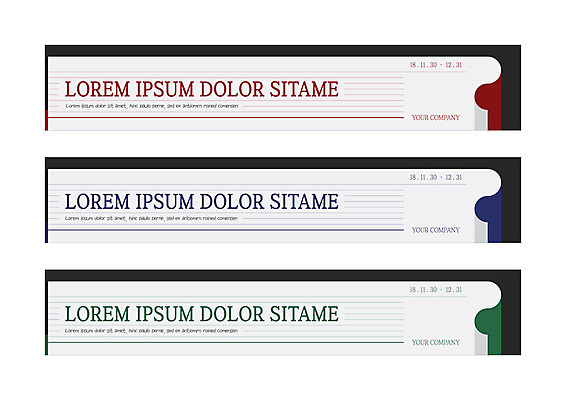 템플릿 배너템플릿 가로배너 종이 사각프레임 사람없음 사각형 현수막 배너세트 AI파일 도형 배너 프레임 가로 세트 파일형식 벡터