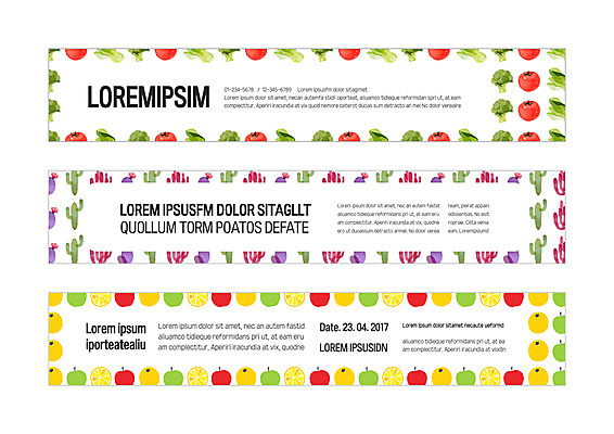 템플릿 배너템플릿 가로배너 토마토 채소 과일 선인장 사각프레임 사람없음 사각형 현수막 브로콜리 배너세트 AI파일 도형 식물 배너 프레임 가로 세트 파일형식 벡터