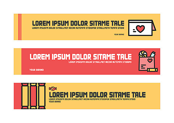 템플릿 배너템플릿 가로배너 화이트데이 사각프레임 사탕 사람없음 사각형 현수막 하트 편지 배너세트 AI파일 모양 도형 배너 데이이벤트 디저트 프레임 가로 세트 파일형식 벡터