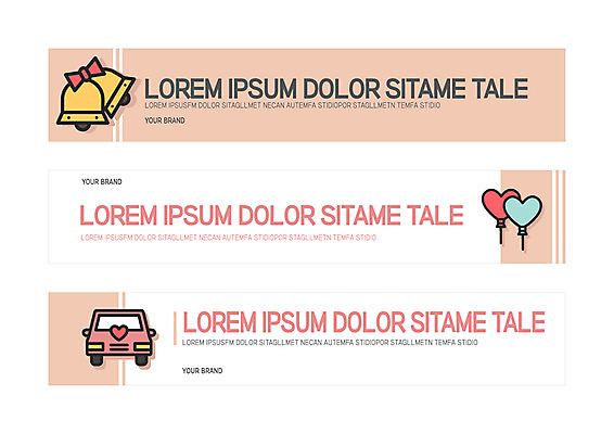 템플릿 배너템플릿 가로배너 사각프레임 사람없음 사각형 종 현수막 하트풍선 웨딩카 배너세트 AI파일 도형 배너 자동차 프레임 가로 세트 하트 풍선 파일형식 벡터