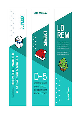 템플릿 배너템플릿 세로배너 크리스마스 산타모자 눈사람 사각프레임 사람없음 크리스마스트리 사각형 현수막 입체 배너세트 AI파일 도형 모자_잡화 배너 기념일 프레임 세로 세트 파일형식 벡터