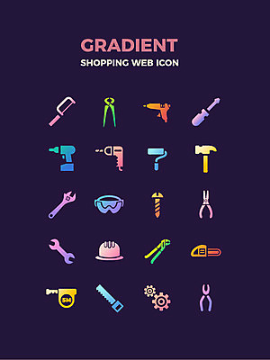 아이콘 줄자 사람없음 쇼핑 스패너 망치 안전모 드릴 톱니바퀴 웹아이콘 롤러 톱 펜치 보안경 글루건 전기톱 2D아이콘 AI파일 드라이버채 골프 자 공구 헬멧 안전장비 파일형식 벡터