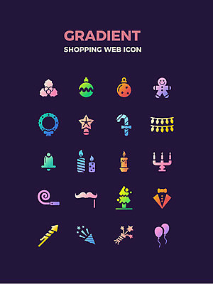 아이콘 크리스마스장식 크리스마스 전구 촛불 폭죽 정장 턱시도 사람없음 쇼핑 종 콧수염 웹아이콘 풍선 코끼리피리 2D아이콘 AI파일 옷 기념일 초 수염 이벤트용품 파일형식 벡터