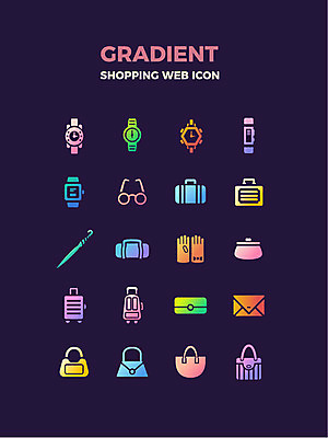 아이콘 안경 시계 장갑 우산 사람없음 쇼핑 캐리어 여행가방 핸드백 지갑 클러치 웹아이콘 운동가방 2D아이콘 AI파일 잡화 가방 파일형식 벡터