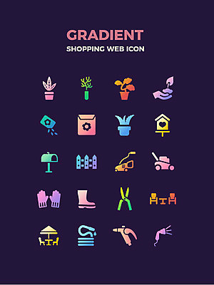 식물 아이콘 장갑 장화 씨앗 사람없음 울타리 쇼핑 우체통 웹아이콘 호스 알로에 정원가위 피크닉테이블 잔디깎이 2D아이콘 AI파일 잡화 신발 탁자 가위_도구 담장 기계 파일형식 벡터