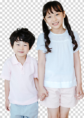 편집 편집이미지 여자 남자 어린이 가족 남매 웃음 상반신 두명 앞모습 손잡기 한국인 PNG 어린이만 편집소스 뷰포인트 관계 모션 표정 사람 동양인 파일형식