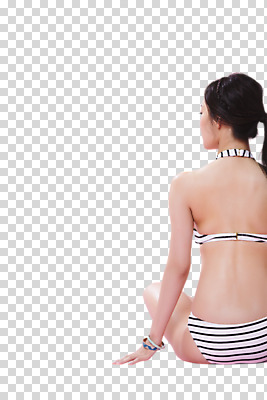 편집 편집이미지 여자 한명 앉기 상반신 20대 뒷모습 여름휴가 바캉스 비키니 한국인 PNG 성인여자한명만 편집소스 1 수영복 뷰포인트 모션 휴가 사람 동양인 청년 여름 여자한명만 성인여자만 파일형식 옷 계절 인종 성인 여자만 성인만