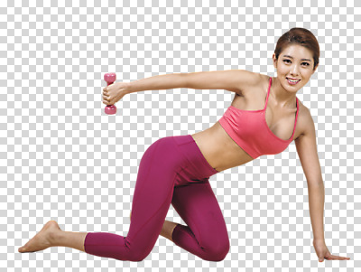 전신 편집 편집이미지 여자 한명 웃음 들기 20대 옆모습 운동복 운동 아령 한국인 무릎꿇기 PNG 성인여자한명만 편집소스 1 옷 뷰포인트 모션 표정 건강 사람 동양인 청년 여자한명만 성인여자만 파일형식