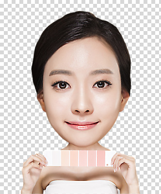 편집 편집이미지 여자 한명 들기 상반신 20대 앞모습 화장 뷰티 한국인 튜브탑 PNG 의료성형뷰티 SD캐릭터 편집소스 캐릭터 1 뷰포인트 상의 모션 사람 동양인 청년 파일형식