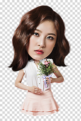 편집 편집이미지 여자 꽃다발 한명 들기 상반신 20대 앞모습 한국인 PNG SD캐릭터 편집소스 캐릭터 1 꽃 뷰포인트 모션 사람 동양인 청년 파일형식