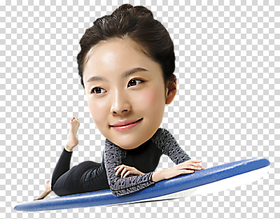 전신 편집 편집이미지 여자 엎드리기 한명 웃음 20대 앞모습 여름휴가 바캉스 한국인 서핑보드 서핑 PNG 의료성형뷰티 SD캐릭터 편집소스 캐릭터 1 뷰포인트 모션 휴가 표정 사람 동양인 청년 수상스포츠 보드_스포츠 파일형식 여름_계절