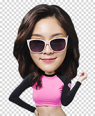 편집 편집이미지 여자 한명 상반신 20대 앞모습 여름휴가 바캉스 선글라스 한국인 PNG 의료성형뷰티 SD캐릭터 래쉬가드 편집소스 캐릭터 1 수영복 안경 뷰포인트 휴가 사람 동양인 청년 파일형식 여름_계절