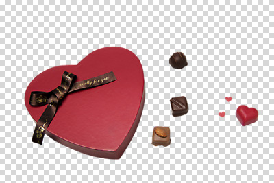 편집 편집이미지 리본 발렌타인데이 사람없음 초콜릿 하트 하트상자 PNG 편집소스 모양 데이이벤트 디저트 상자 파일형식