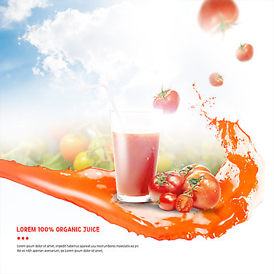 PSD 구름 편집 편집이미지 음료 방울토마토 하늘 잔 빨대 사람없음 신선 토마토주스 이미지편집 자연요소 식기 토마토 야채주스 파일형식