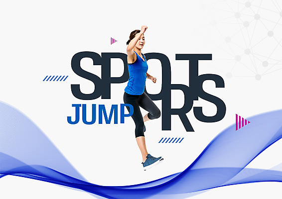 PSD 편집 편집이미지 여자 한명 20대 운동복 운동 점프 한국인 이미지편집 1 옷 모션 건강 사람 동양인 청년 파일형식