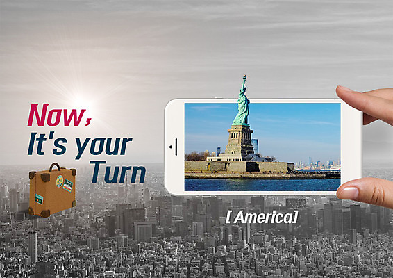 PSD 구름 편집 편집이미지 손 여행 하늘 빌딩 신체부위 스마트폰 핸드폰 여행가방 미국 도시 자유의여신상 이미지편집 자연요소 북아메리카 가방 사람 건물 전자제품 스마트기기 세계문화유산 파일형식