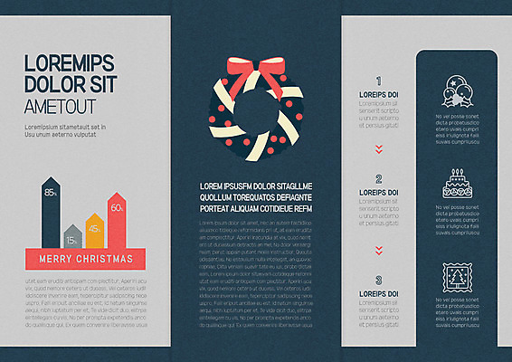 템플릿 표지디자인 북디자인 출판디자인 내지 리플렛 크리스마스 북커버 3단접지 그래프 이벤트 팜플렛 사람없음 크리스마스트리 케이크 장식볼 장식리스 이미지템플릿 AI파일 기념일 디저트 장식 화환 파일형식 벡터