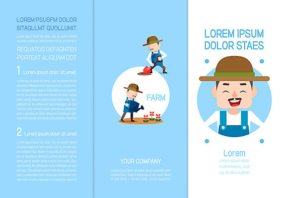 템플릿 표지디자인 북디자인 출판디자인 표지 남자 꽃 리플렛 북커버 3단접지 팜플렛 성인 세명 농사 물뿌리개 농부 삽 삽질 이미지템플릿 AI파일 식물 직업 농업 사람 파일형식 벡터