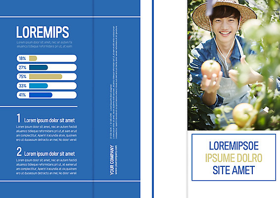 템플릿 표지디자인 북디자인 출판디자인 열매 표지 남자 리플렛 북커버 3단접지 그래프 한명 팜플렛 20대 성인 농사 한국인 농부 청년농부 이미지템플릿 AI파일 식물 직업 1 농업 사람 동양인 청년 파일형식 벡터