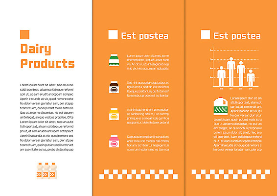 템플릿 표지디자인 북디자인 출판디자인 내지 음료 리플렛 북커버 3단접지 그래프 사람모양 팜플렛 사람없음 우유 이미지템플릿 AI파일 모양 유제품 파일형식 벡터