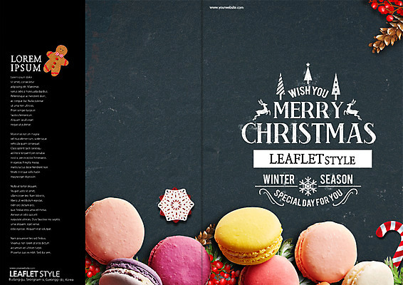 PSD 템플릿 표지디자인 북디자인 출판디자인 표지 음식 리플렛 크리스마스 겨울 북커버 이벤트 팜플렛 사람없음 솔방울 마카롱 지팡이사탕 진저쿠키 이미지템플릿 계절 기념일 디저트 사탕 쿠키 파일형식