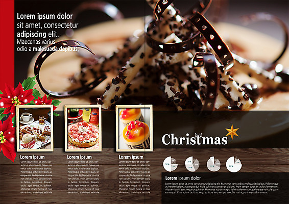 PSD 템플릿 접시 표지디자인 북디자인 출판디자인 내지 음식 리플렛 크리스마스 겨울 북커버 딸기 이벤트 팜플렛 사람없음 초콜릿 와플 포인세티아 이미지템플릿 식기 계절 기념일 꽃 과일 디저트 파일형식