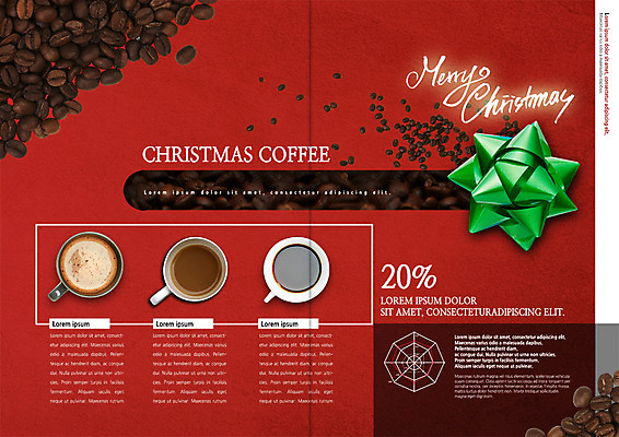 PSD 템플릿 표지디자인 북디자인 출판디자인 리본 내지 커피 음식 리플렛 크리스마스 겨울 북커버 이벤트 팜플렛 사람없음 세일 원두 커피잔 이미지템플릿 계절 기념일 음료 잔 파일형식