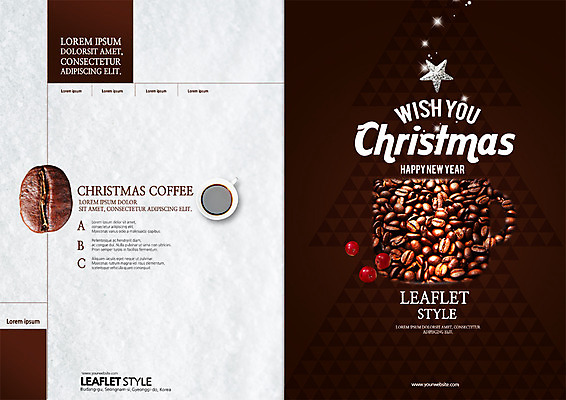 PSD 템플릿 표지디자인 북디자인 출판디자인 표지 커피 음식 리플렛 크리스마스 겨울 북커버 이벤트 팜플렛 사람없음 원두 커피잔 이미지템플릿 계절 기념일 음료 잔 파일형식