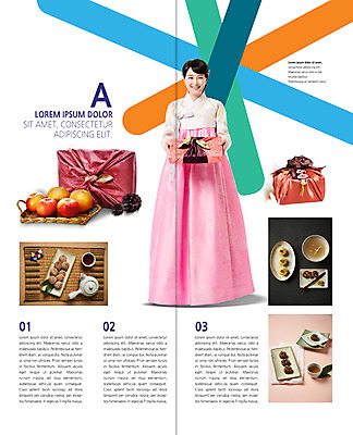 PSD 템플릿 접시 표지디자인 북디자인 출판디자인 여자 내지 음식 리플렛 2단접지 북커버 새해 선물 한명 팜플렛 30대 설날 한국인 보자기 배 사과 찻잔 한복 찻주전자 솔방울 곶감 새해선물 성인여자한명만 설선물 이미지템플릿 1 한국전통 식기 명절 과일 주전자 잔 감 사람 동양인 장년 전통의상 건과일 여자한명만 성인여자만 파일형식 천_직물 명절선물