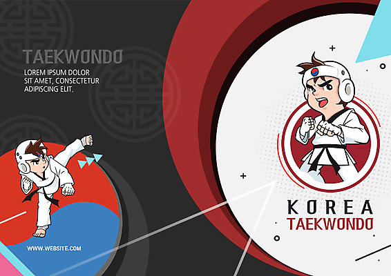 PSD 템플릿 표지디자인 북디자인 출판디자인 교육 표지 남자 어린이 리플렛 북커버 팜플렛 두명 킥 태권도 이미지템플릿 모션 사람 격투기 파일형식