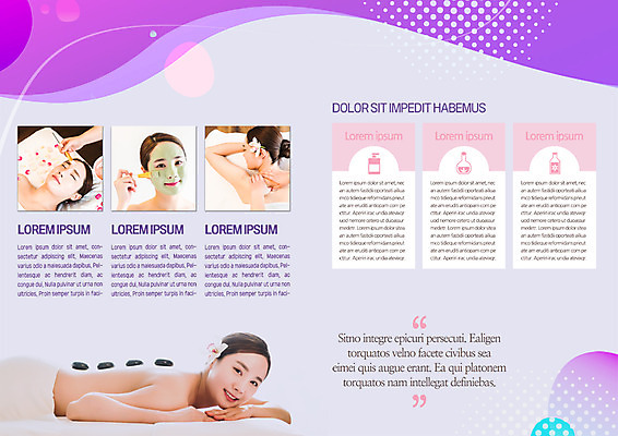 PSD 템플릿 표지디자인 북디자인 출판디자인 여자 내지 엎드리기 리플렛 북커버 팜플렛 여러명 20대 성인 뷰티 스파 한국인 마사지 마스크팩 의료성형뷰티 성인여자만 이미지템플릿 다수 모션 사람 동양인 청년 팩 여자만 성인만 파일형식